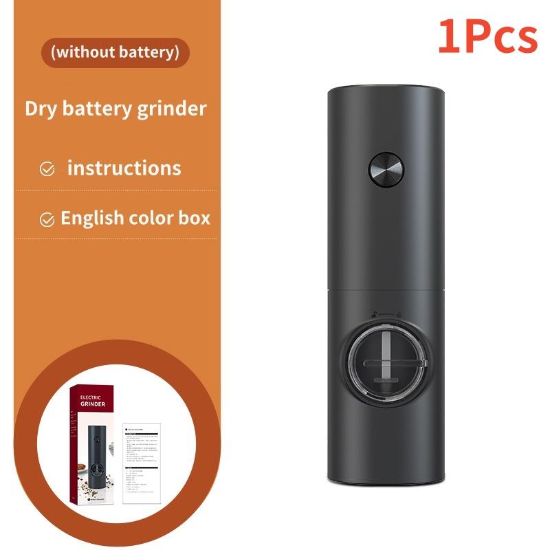 Automatic Pepper Grinder Set Salt And Pepper Mill Spice Shaker Battery Powered Adjustable Coarseness Mill With Base LED Light
Automatic Pepper Grinder Set Salt And Pepper Mill Spice Shaker Battery Powered Adjustable Coarseness Mill With Base LED Light