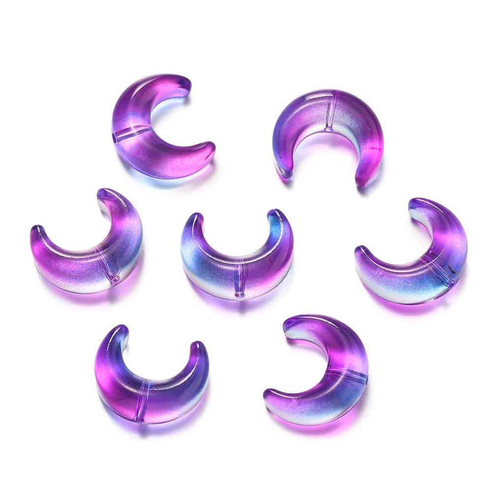 10pcs/Lot Lampwork Moon Beads Loose Spacer Glass Beads for Jewelry Making DIY Earrings Bracelets Necklace Accessories
10pcs/Lot Lampwork Moon Beads Loose Spacer Glass Beads for Jewelry Making DIY Earrings Bracelets Necklace Accessories