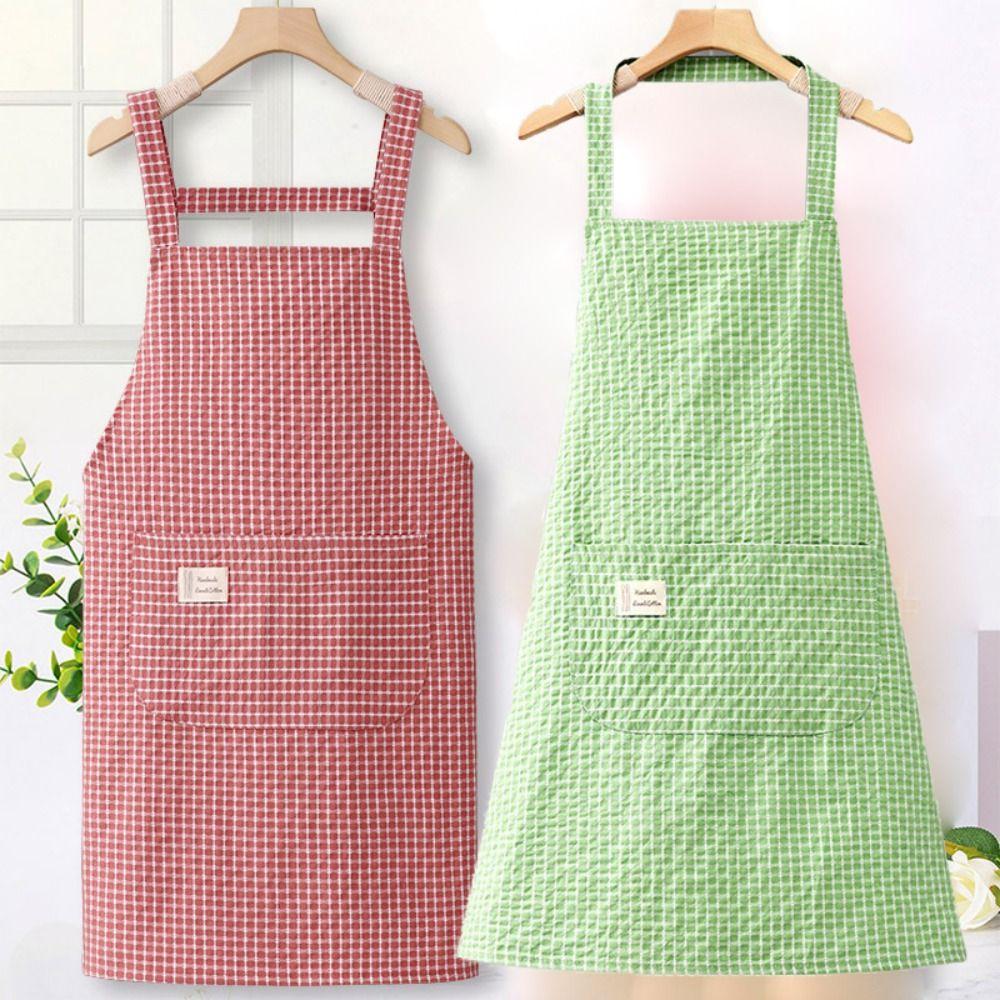 Anti-oil Stains Pure Cotton Apron Breathable Gardening Apron Kitchen Supplies Cooking Apron Cafe жёлтый
Anti-oil Stains Pure Cotton Apron Breathable Gardening Apron Kitchen Supplies Cooking Apron Cafe жёлтый