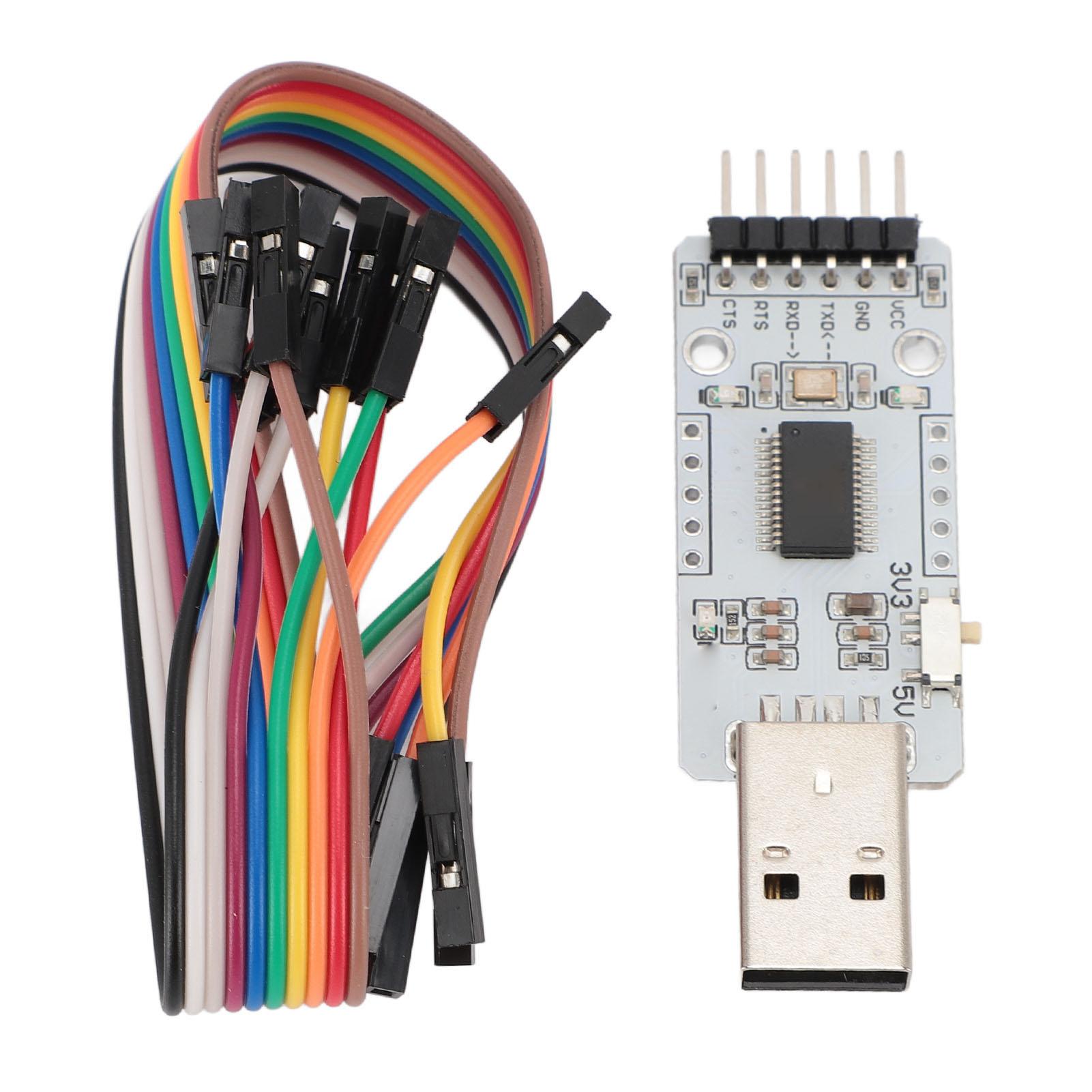 FT232RL USB A to TTL Serial Port Module USB To UART Communicating Adapter Module 3.3V 5.5V for OS X
FT232RL USB A to TTL Serial Port Module USB To UART Communicating Adapter Module 3.3V 5.5V for OS X