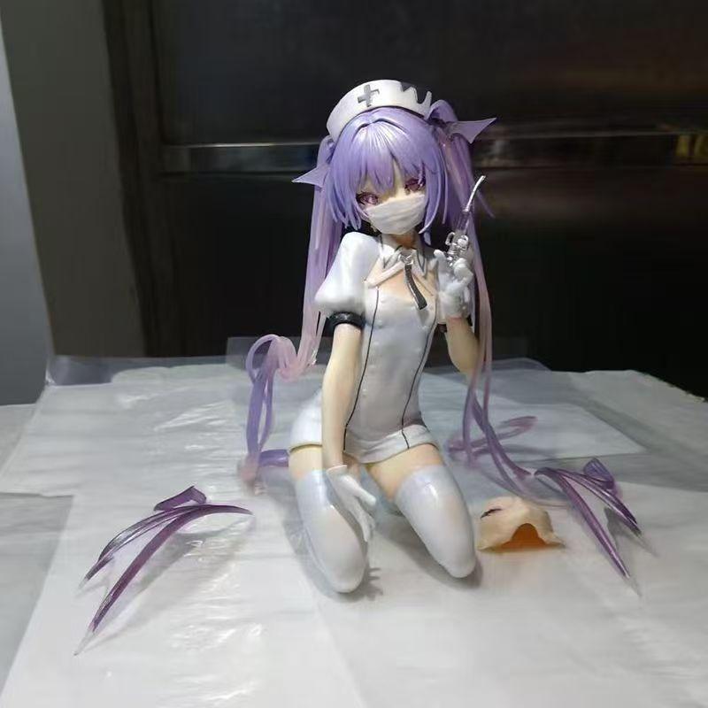 In Stock Chainsaw man Eve Love Nurse Get an injection Freedom Table setup Enchanting Purple hair PVC Mini hot Model Present Playthings
In Stock Chainsaw man Eve Love Nurse Get an injection Freedom Table setup Enchanting Purple hair PVC Mini hot Model Present Playthings