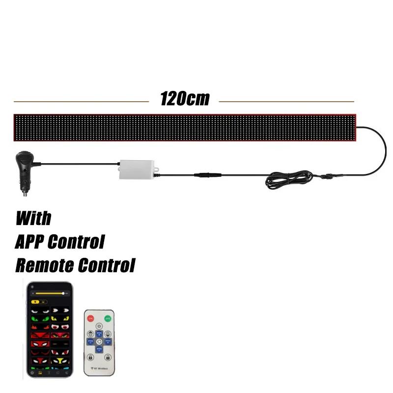 Светодиодная пиксельная панель Devil Eyes 1.2-2 м 12-24 В управление через приложение мягкая складная прокручивающийся анимационный экран табло грузовик автомобиль лобовое стекло
Светодиодная пиксельная панель Devil Eyes 1.2-2 м 12-24 В управление через приложение мягкая складная прокручивающийся анимационный экран табло грузовик автомобиль лобовое стекло