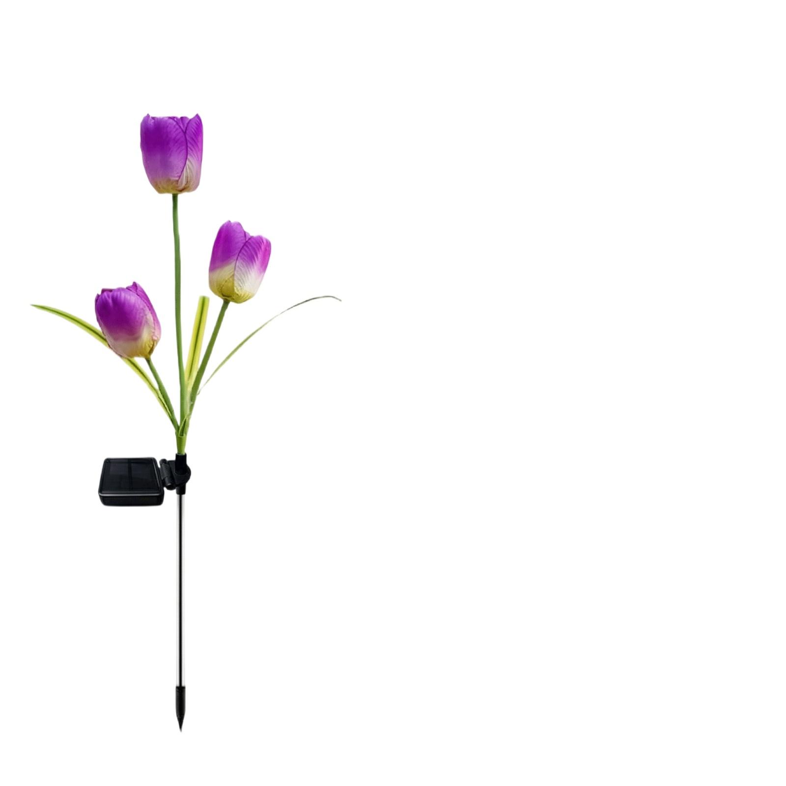 Outdoor Tulip Flower Garden Solar Light Stake Decorative Landscape Lamp for Yard Patio Park Villa Ground Installation One Size фиолетовый
Outdoor Tulip Flower Garden Solar Light Stake Decorative Landscape Lamp for Yard Patio Park Villa Ground Installation One Size фиолетовый