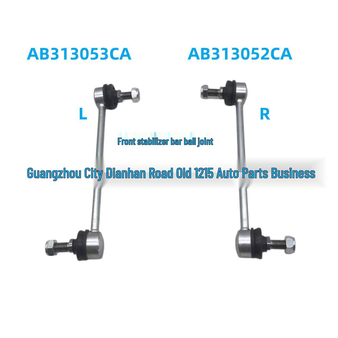 Front Stabilizer Bar Ball Joint for Ford Everest (12-1) AB313053CA/AB313052CA Variant AB313053CA
Front Stabilizer Bar Ball Joint for Ford Everest (12-1) AB313053CA/AB313052CA Variant AB313053CA