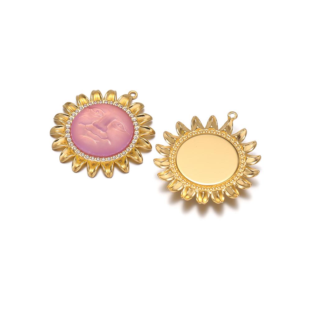 3Pcs Stainless Steel Sunflower Face Charms for DIY Vintage Jewelry Findings Necklace Pendant Bracelet Supplies Earrings Making
3Pcs Stainless Steel Sunflower Face Charms for DIY Vintage Jewelry Findings Necklace Pendant Bracelet Supplies Earrings Making