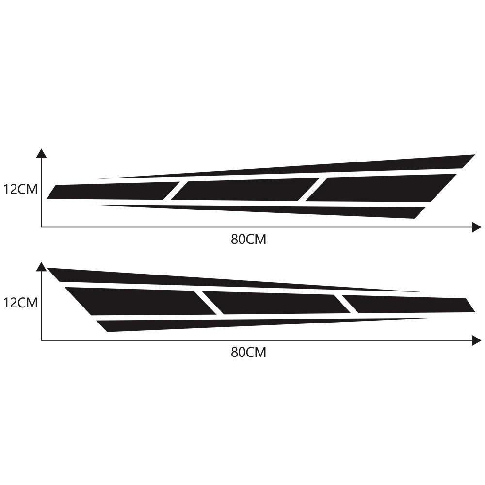 6PCS Fashion Racing Car Sticker Stripe Modelling of DIY Decoration Door Waist Line Rearview Mirror Hood PVC Decals Accessories. Black
6PCS Fashion Racing Car Sticker Stripe Modelling of DIY Decoration Door Waist Line Rearview Mirror Hood PVC Decals Accessories. Black