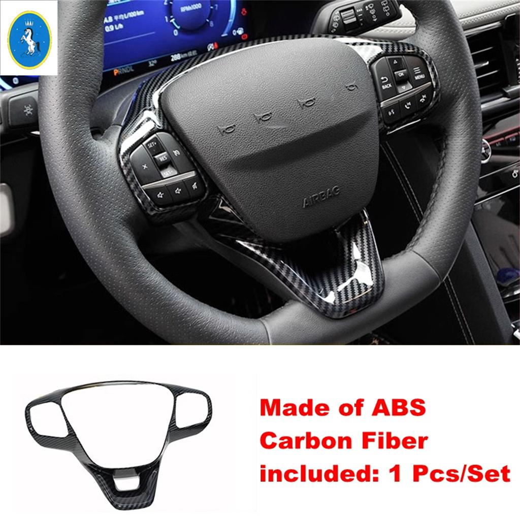 For Ford Kuga Escape - 2024 ABS Carbon Fiber Look Auto Steering Wheel Cover Trims Stickers Car Accessories Styling Frame Carbon Fiber
For Ford Kuga Escape - 2024 ABS Carbon Fiber Look Auto Steering Wheel Cover Trims Stickers Car Accessories Styling Frame Carbon Fiber