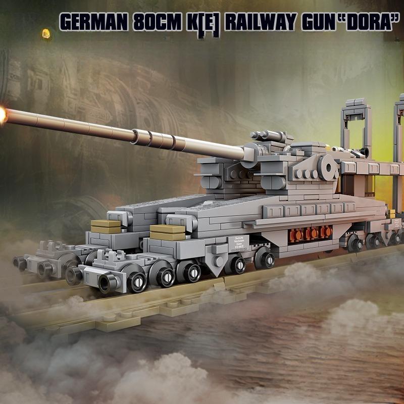 628 шт. Военная серия Пушка на железнодорожной платформе ДОРА Сборные строительные блоки Детские игрушки
628 шт. Военная серия Пушка на железнодорожной платформе ДОРА Сборные строительные блоки Детские игрушки