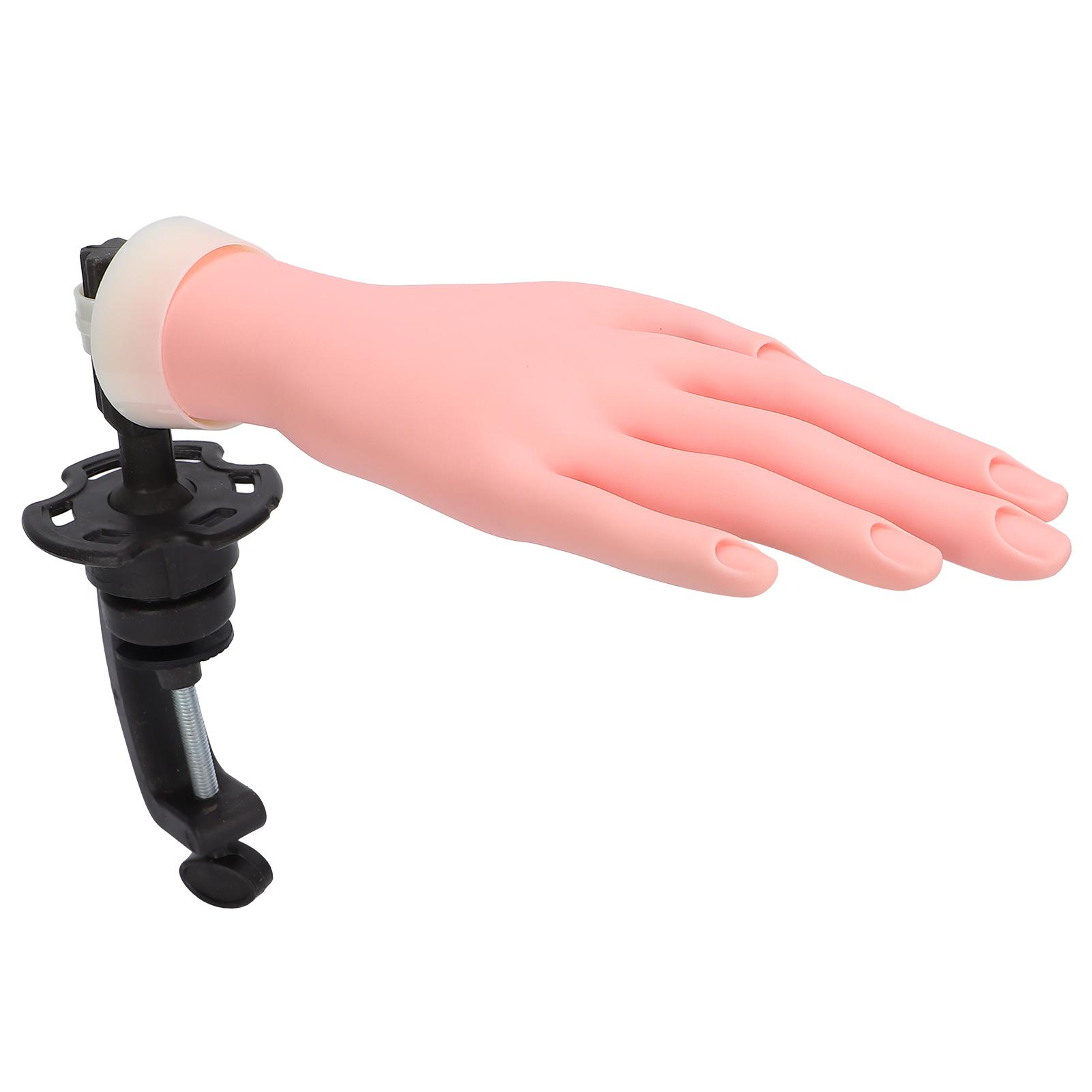 Realistic Nail Art Training Hand Bendable Mannequin Hand Flexible Fake Nail Practice Hand
Realistic Nail Art Training Hand Bendable Mannequin Hand Flexible Fake Nail Practice Hand