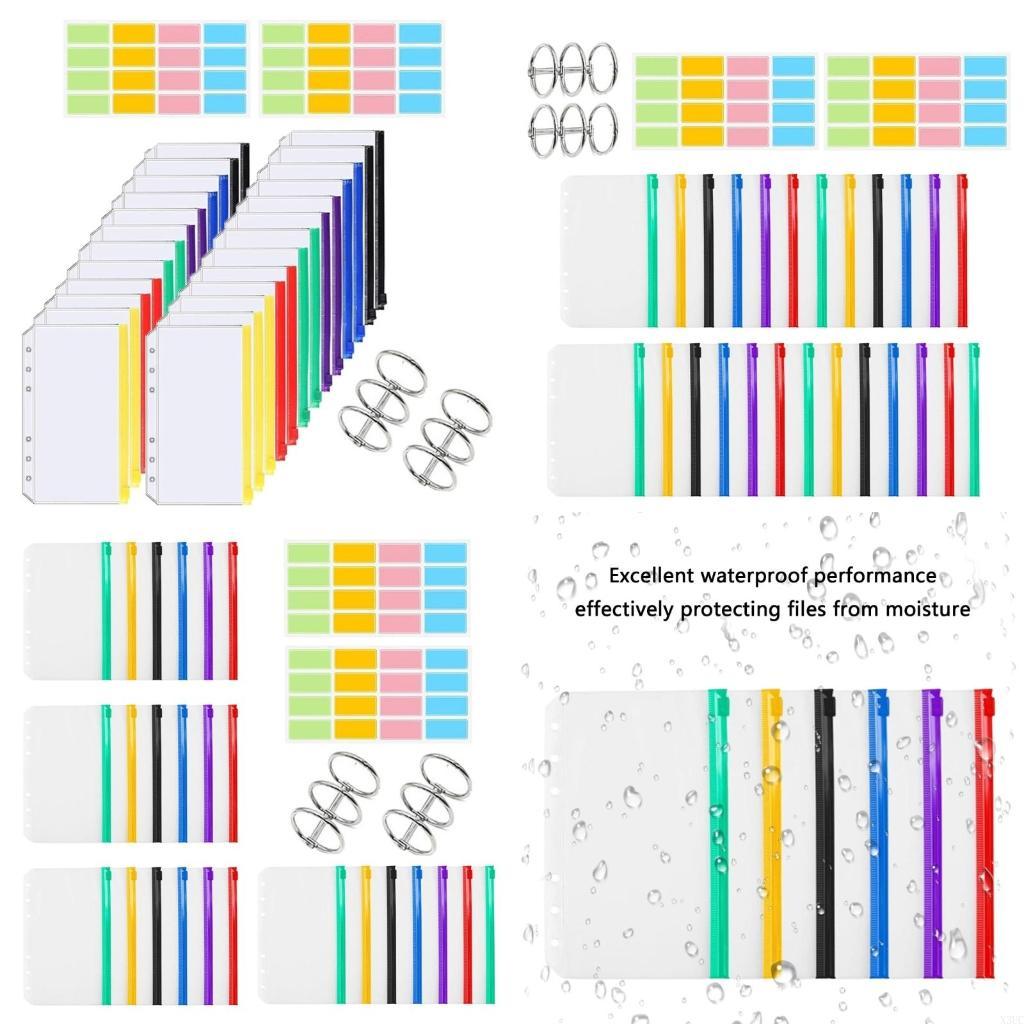 25 Pieces Waterproof PVC Pouches Set for Cable Knitting Needle Binder Pockets Document Filing Bags Zippered Folders X3UC China Mainland
25 Pieces Waterproof PVC Pouches Set for Cable Knitting Needle Binder Pockets Document Filing Bags Zippered Folders X3UC China Mainland