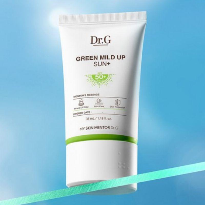 Dr.G Green Mild Up Sun Plus SPF50+ PA++++ Минеральный солнцезащитный крем 35 мл
Dr.G Green Mild Up Sun Plus SPF50+ PA++++ Минеральный солнцезащитный крем 35 мл
