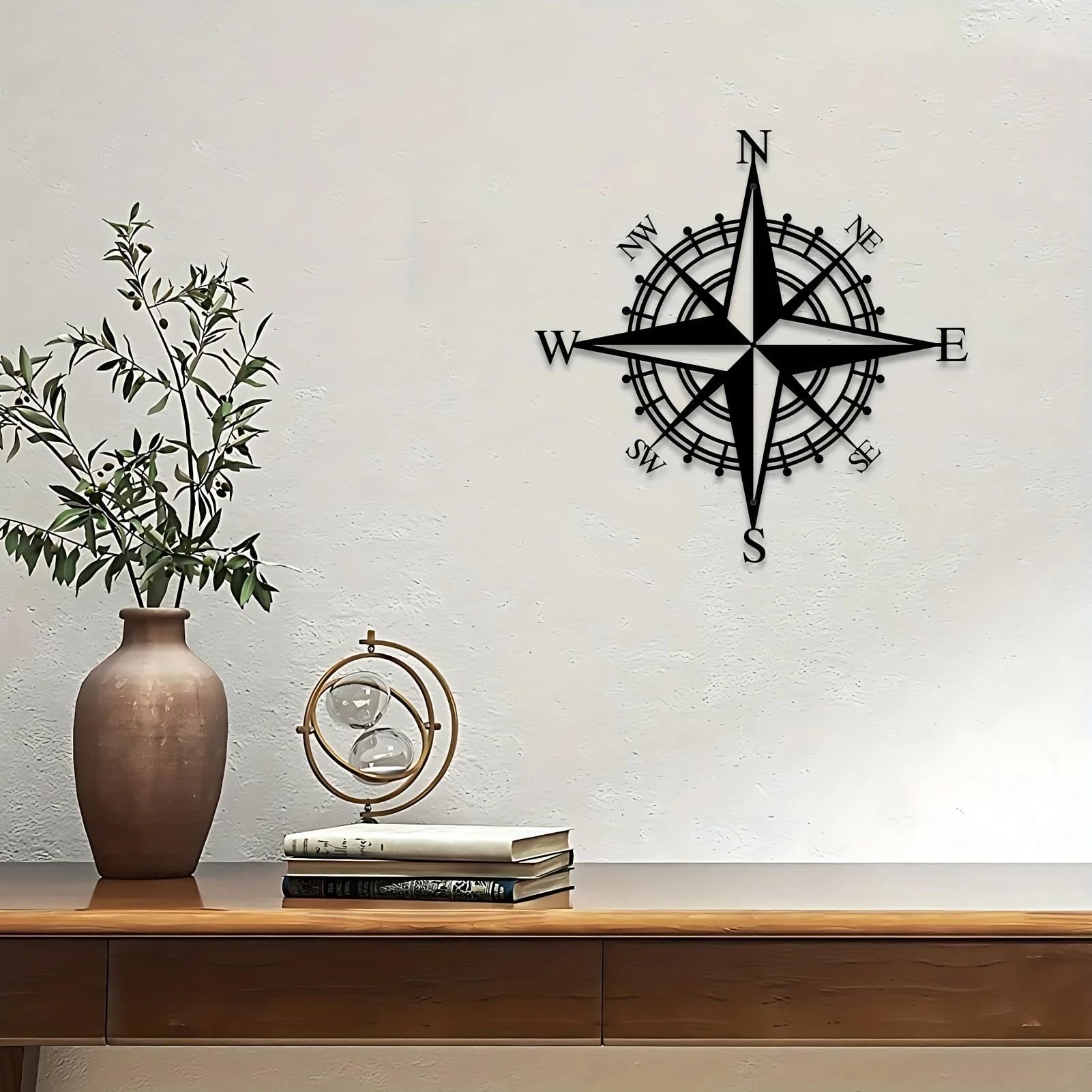Metal Nautical Compass Wall Art Decoration Pirate s Wall Home Decor&Gifts For Bedroom Living Room Garden Farmhouse Decor
Metal Nautical Compass Wall Art Decoration Pirate s Wall Home Decor&Gifts For Bedroom Living Room Garden Farmhouse Decor