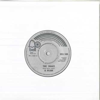 7inch Record AL WILSON - Snake / Willoughby Brook BELL1436 BELL 1974 UK Soul/Funk Used
7inch Record AL WILSON - Snake / Willoughby Brook BELL1436 BELL 1974 UK Soul/Funk Used