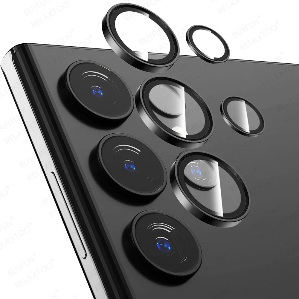 Металлический стеклянный чехол-кольцо для объектива Samsung Galaxy S24 Ultra S23 Plus A55 A35 5G A15 4G, защитная крышка объектива камеры, аксессуары для телефонов
Металлический стеклянный чехол-кольцо для объектива Samsung Galaxy S24 Ultra S23 Plus A55 A35 5G A15 4G, защитная крышка объектива камеры, аксессуары для телефонов