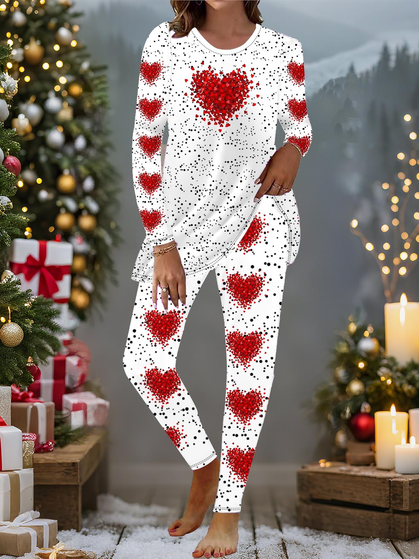 Евро-американская мода 3D принт Любовь Женский всесезонный комплект из двух предметов: футболка с длинным рукавом + длинные брюки. Идеальный подарок на Новый год и Рождество 8XL белый
Евро-американская мода 3D принт Любовь Женский всесезонный комплект из двух предметов: футболка с длинным рукавом + длинные брюки. Идеальный подарок на Новый год и Рождество 8XL белый