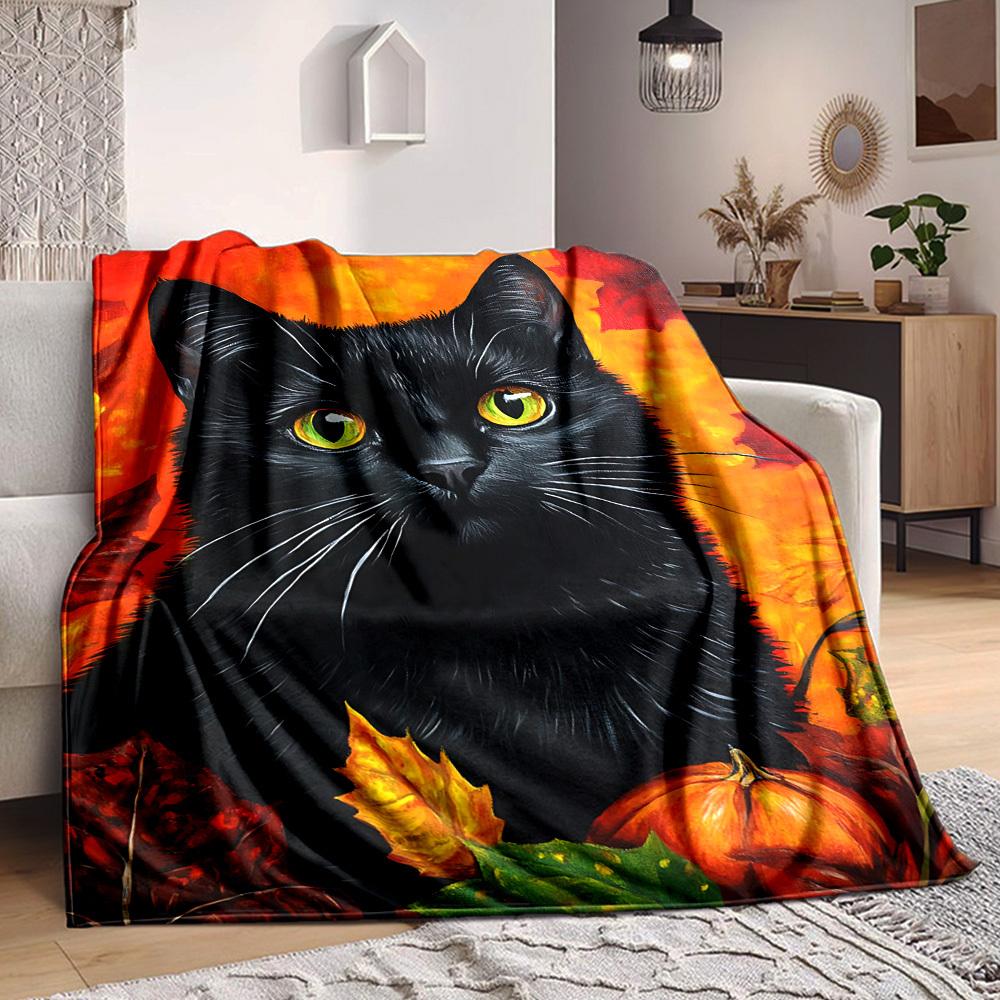 1PC Black Cat Artwork Print Blanket, Soft Throw Blanket - Warm & Cozy for Couch, Bed, Office, and Travel yy250912219 75x90cm
1PC Black Cat Artwork Print Blanket, Soft Throw Blanket - Warm & Cozy for Couch, Bed, Office, and Travel yy250912219 75x90cm