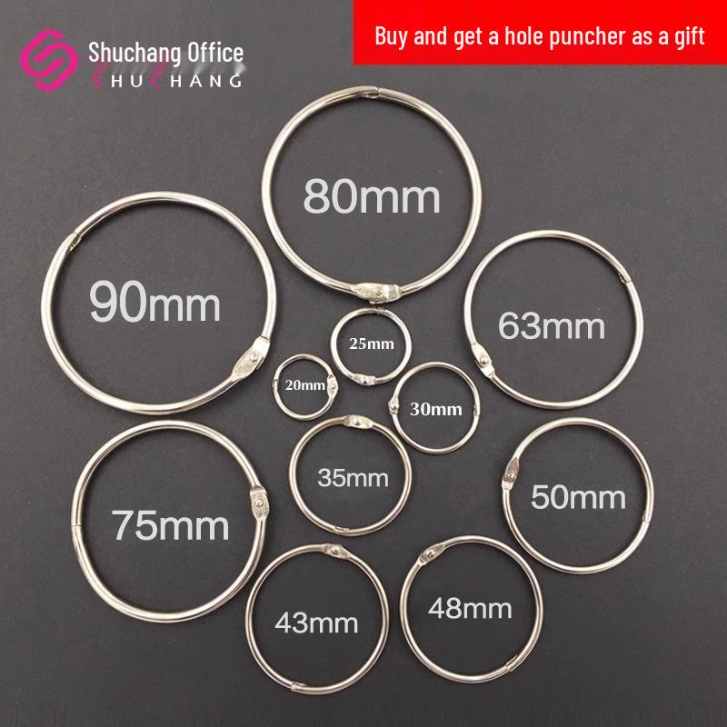 DIY Loose-Leaf Iron Binding Rings for Calendars and Books Other
DIY Loose-Leaf Iron Binding Rings for Calendars and Books Other