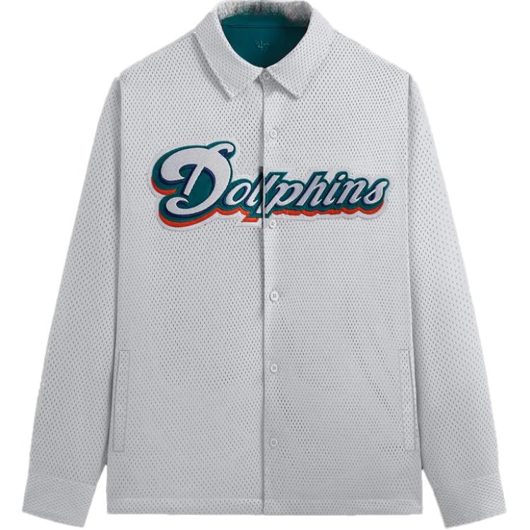 Кит и 47 для НФЛ: Двусторонние топы Ginza White для мужчин Dolphins KHM032661-101 S
Кит и 47 для НФЛ: Двусторонние топы Ginza White для мужчин Dolphins KHM032661-101 S