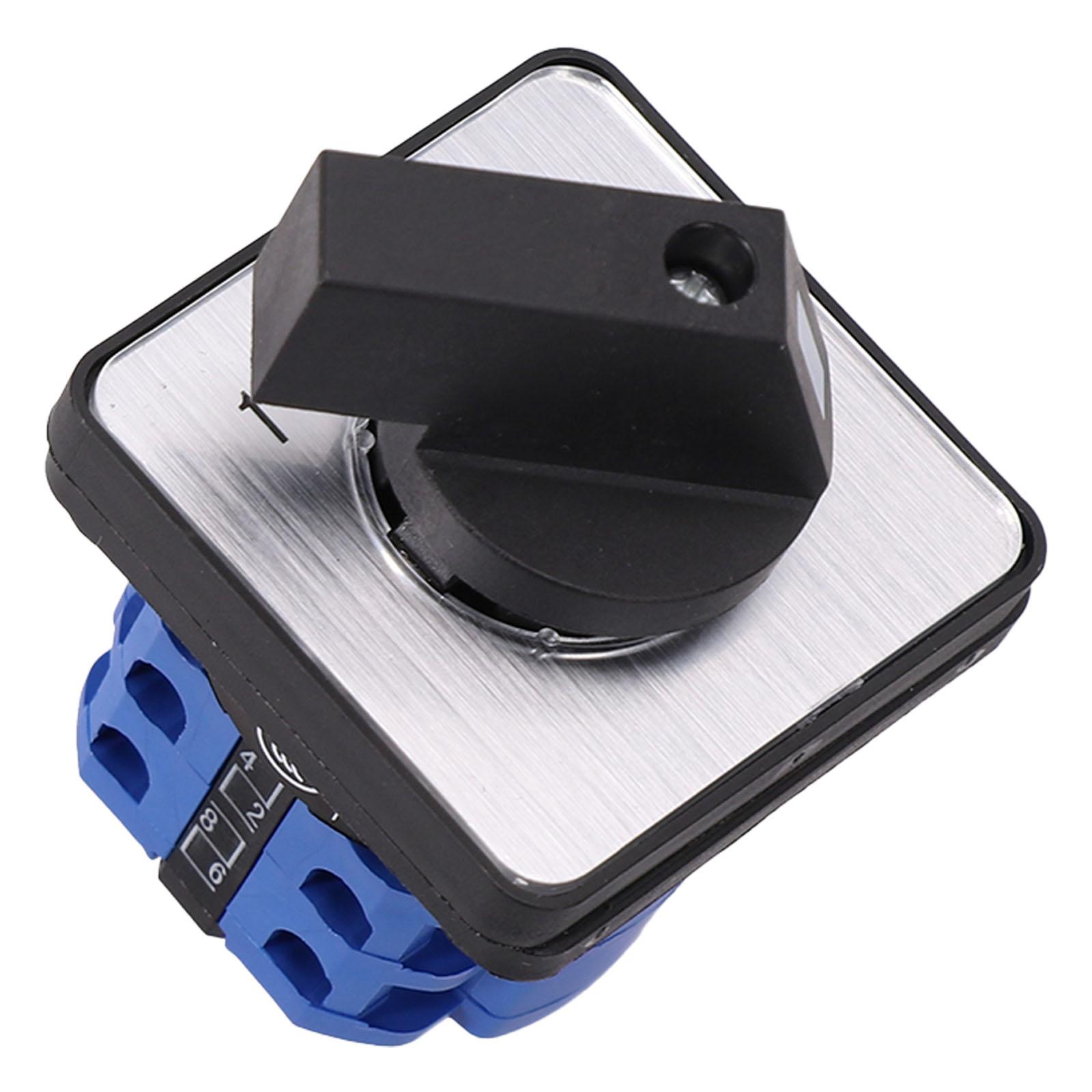 Changeover Switch, 3 Positions, External Plastic Material, 8 Screw Terminals, Suitable for Electrical Wiring and Speed Control China Mainland
Changeover Switch, 3 Positions, External Plastic Material, 8 Screw Terminals, Suitable for Electrical Wiring and Speed Control China Mainland