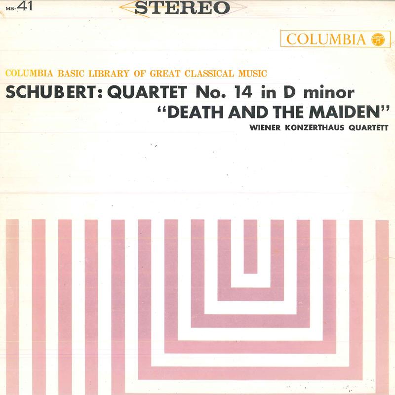 LP Record WIENER KONZERTHAUS QUARTET - Schubert: Quartet No.14 In D Minor MS41 COLUMBIA 1962 Japan Classical Used
LP Record WIENER KONZERTHAUS QUARTET - Schubert: Quartet No.14 In D Minor MS41 COLUMBIA 1962 Japan Classical Used