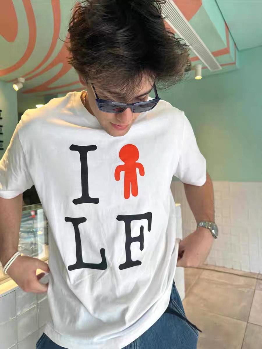 The Same Style White Shortsleeved Summer Clothes Fun Tshirt with College Letter Print for Both Men and Women 4XL
The Same Style White Shortsleeved Summer Clothes Fun Tshirt with College Letter Print for Both Men and Women 4XL