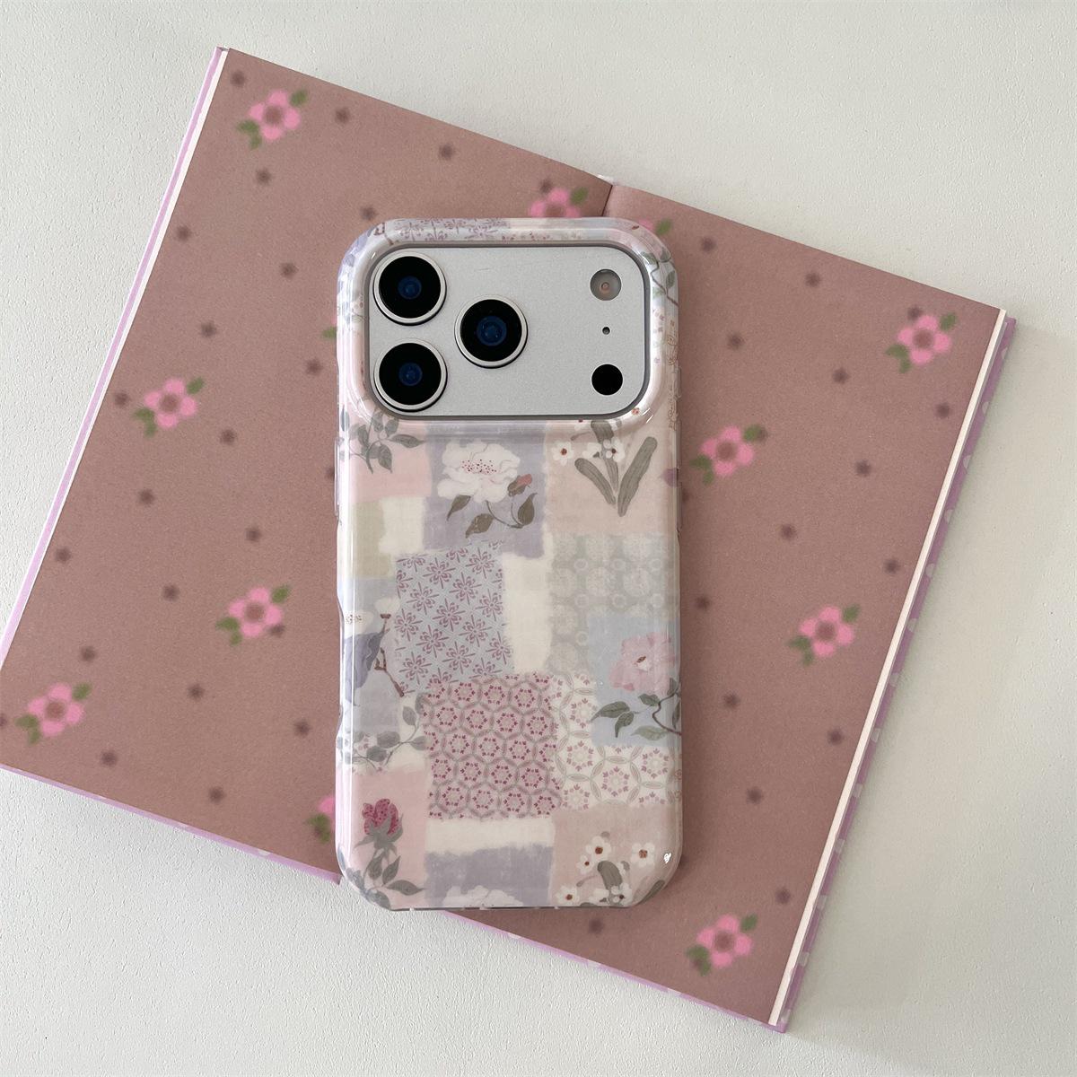 Premium Dual-Layer Floral Color-Block iPhone 14/13 Case: Apple 15/16/17 PROMAX Drop-Proof Cover iPhone 17 Pro Max
Premium Dual-Layer Floral Color-Block iPhone 14/13 Case: Apple 15/16/17 PROMAX Drop-Proof Cover iPhone 17 Pro Max