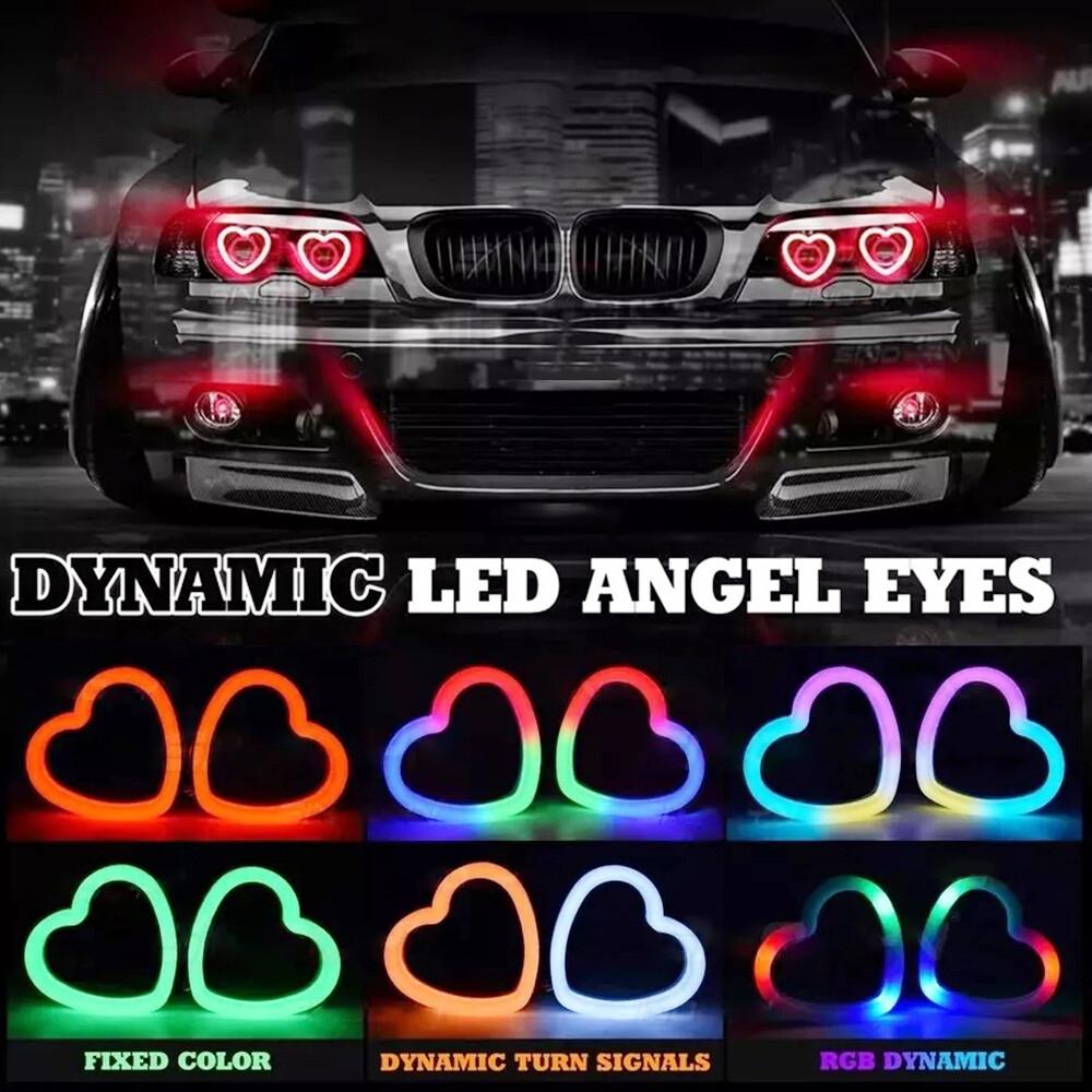 RGB LED Ангельские Глазки - Дневные Ходовые Огни для Фары Автомобиля - Ретрофит с Управлением через Приложение
RGB LED Ангельские Глазки - Дневные Ходовые Огни для Фары Автомобиля - Ретрофит с Управлением через Приложение