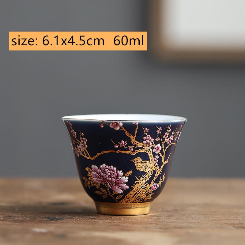 1 Pc Chinese Vintage Ceramic Tea Cup Handmade Flower and Bird Teacup Porcelain Tea Bowl Meditation Master Cup Household Teaware Teacup
1 Pc Chinese Vintage Ceramic Tea Cup Handmade Flower and Bird Teacup Porcelain Tea Bowl Meditation Master Cup Household Teaware Teacup