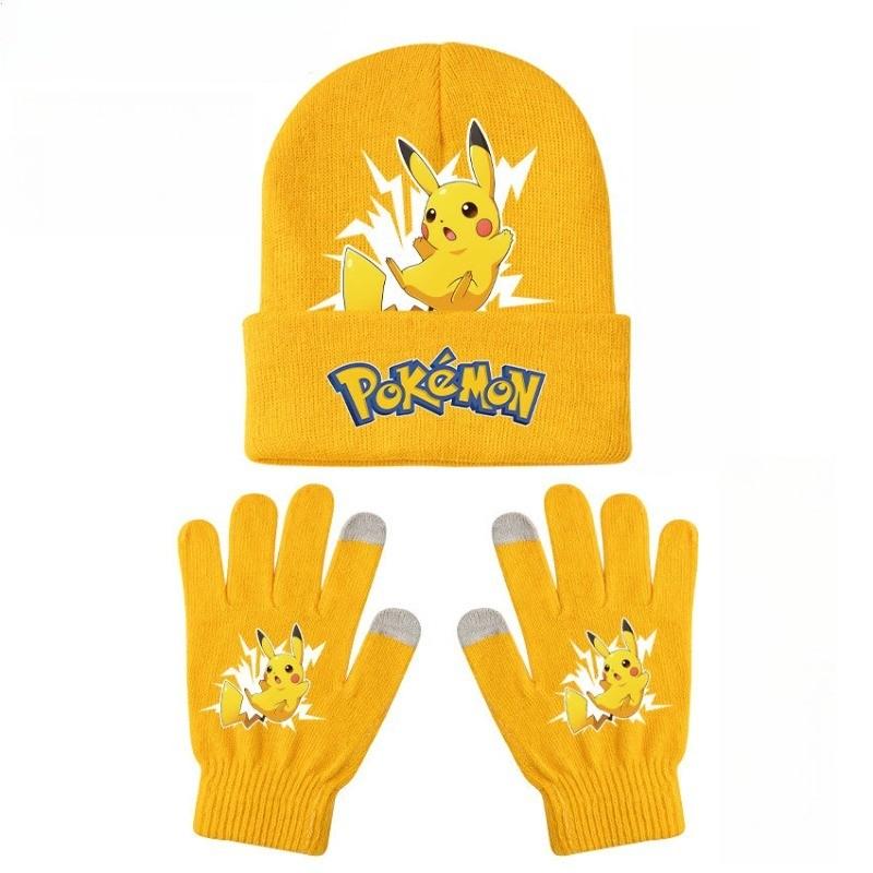 Pikachu Printed Knitted Hat Glove 2pcs Sets Anime Plush Warm Cold-proof
Pikachu Printed Knitted Hat Glove 2pcs Sets Anime Plush Warm Cold-proof