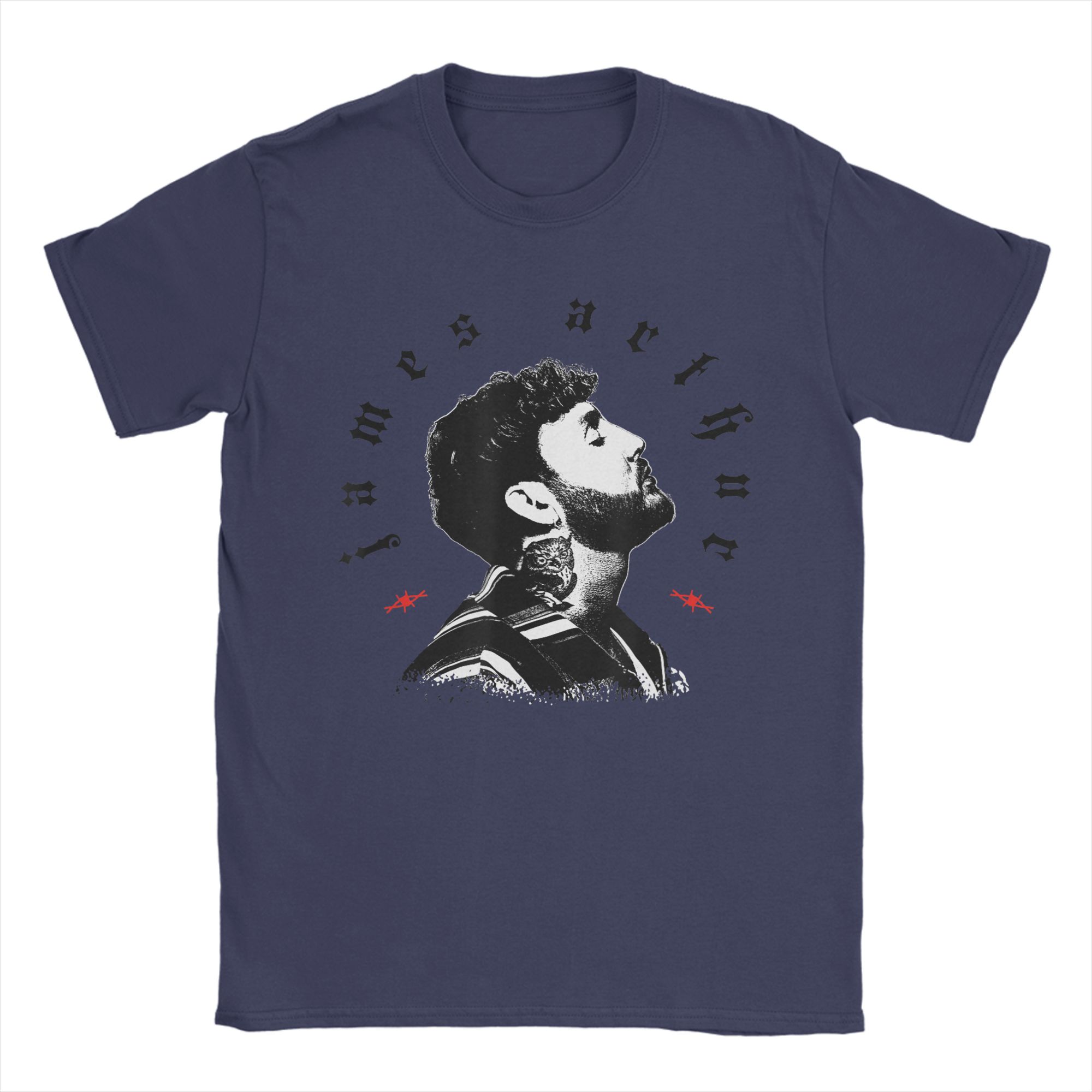 Unisexs TShirt James Arthur Barbed Wire White TShirt Novelty Pure Cotton Tee Shirt Short Sleeve T Shirt O Neck Tops 4XL
Unisexs TShirt James Arthur Barbed Wire White TShirt Novelty Pure Cotton Tee Shirt Short Sleeve T Shirt O Neck Tops 4XL