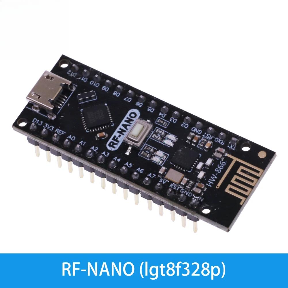 RF-Nano для Arduino Nano V3.0 типу C Nano Board ATmega328P CH340 інтегрує NRF24L01+2.4G бездротовий зв язок, сумісний з бібліотекою RF24
RF-Nano для Arduino Nano V3.0 типу C Nano Board ATmega328P CH340 інтегрує NRF24L01+2.4G бездротовий зв язок, сумісний з бібліотекою RF24