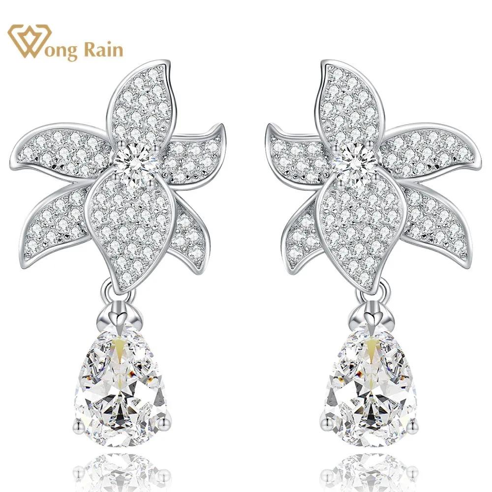 Wong Rain, 100% стерлинговое серебро 925 пробы, грушевидная огранка, 7*10 мм, AAAAA, цирконы, драгоценный камень, изящные серьги-капли в виде цветов для женщин, винтажные ювелирные изделия для вечеринок красный
Wong Rain, 100% стерлинговое серебро 925 пробы, грушевидная огранка, 7*10 мм, AAAAA, цирконы, драгоценный камень, изящные серьги-капли в виде цветов для женщин, винтажные ювелирные изделия для вечеринок красный