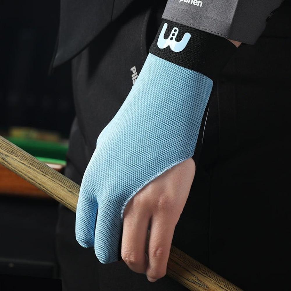 Left Hand Three Fingers Glove Elastic Snooker Billiard Glove Billiards Glove Fitness Accessories синій
Left Hand Three Fingers Glove Elastic Snooker Billiard Glove Billiards Glove Fitness Accessories синій