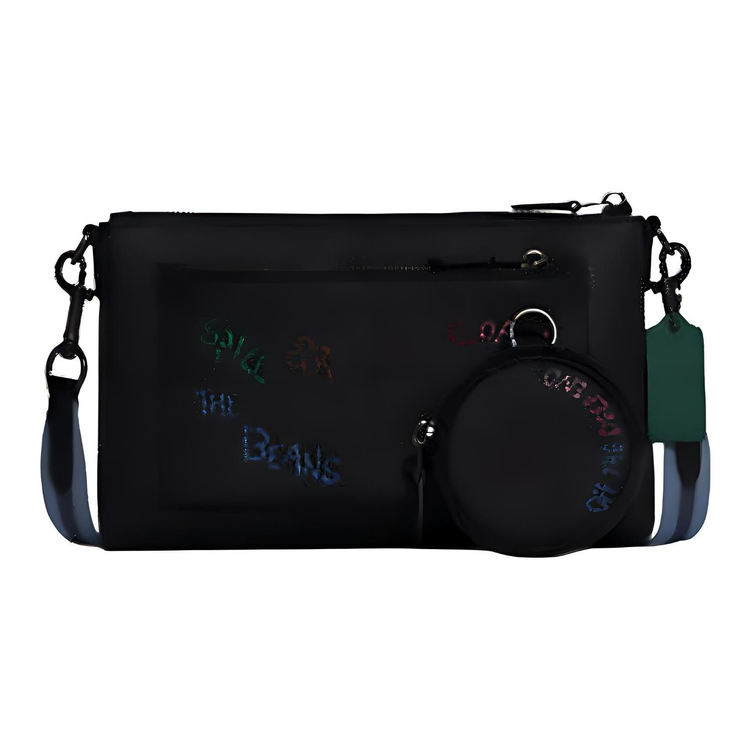 Graffiti Print Nylon Crossbody Bag With Detachable Coin Pouch For Daily Use Basic Set (Bag+Dust Bag)
Graffiti Print Nylon Crossbody Bag With Detachable Coin Pouch For Daily Use Basic Set (Bag+Dust Bag)