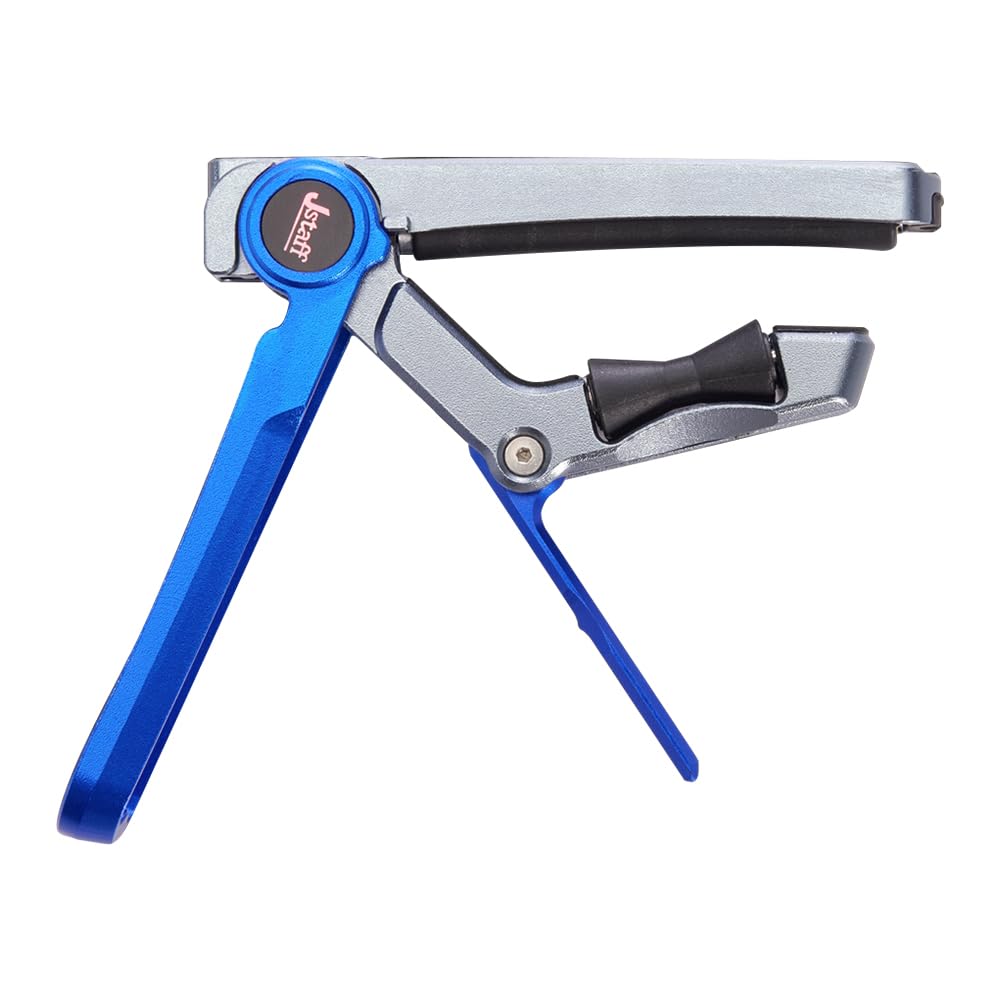 Jstaff S1 The Rolling Capo Быстро меняйте тональность, сдвигая каподастр, когда он прикреплен Надежно фиксируется с 3 уровнями регулировки силы повреждения грифа синий
Jstaff S1 The Rolling Capo Быстро меняйте тональность, сдвигая каподастр, когда он прикреплен Надежно фиксируется с 3 уровнями регулировки силы повреждения грифа синий