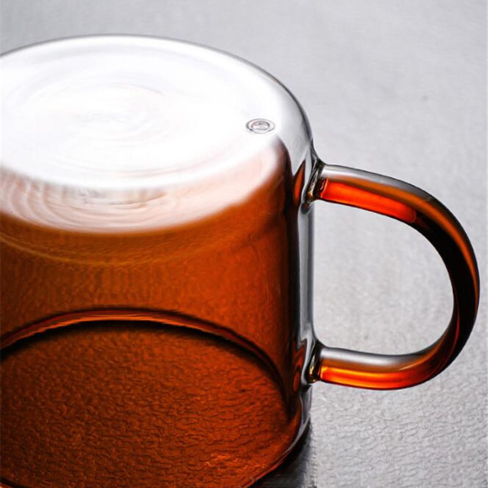 Double Walled Insulated Glass Mug Colorful Transparent Mug with Handle Coffee Cup Type 6
Double Walled Insulated Glass Mug Colorful Transparent Mug with Handle Coffee Cup Type 6