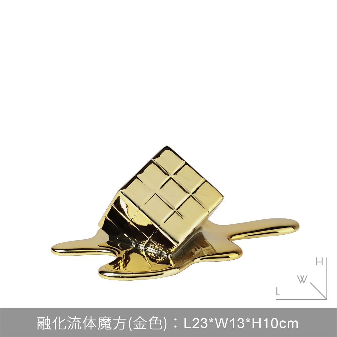 Decorative Figurines Statues Creative Resin Crafts Geometric Block Gold Fluid Cube Checked Square Miniatures Home Decoration золотистий
Decorative Figurines Statues Creative Resin Crafts Geometric Block Gold Fluid Cube Checked Square Miniatures Home Decoration золотистий