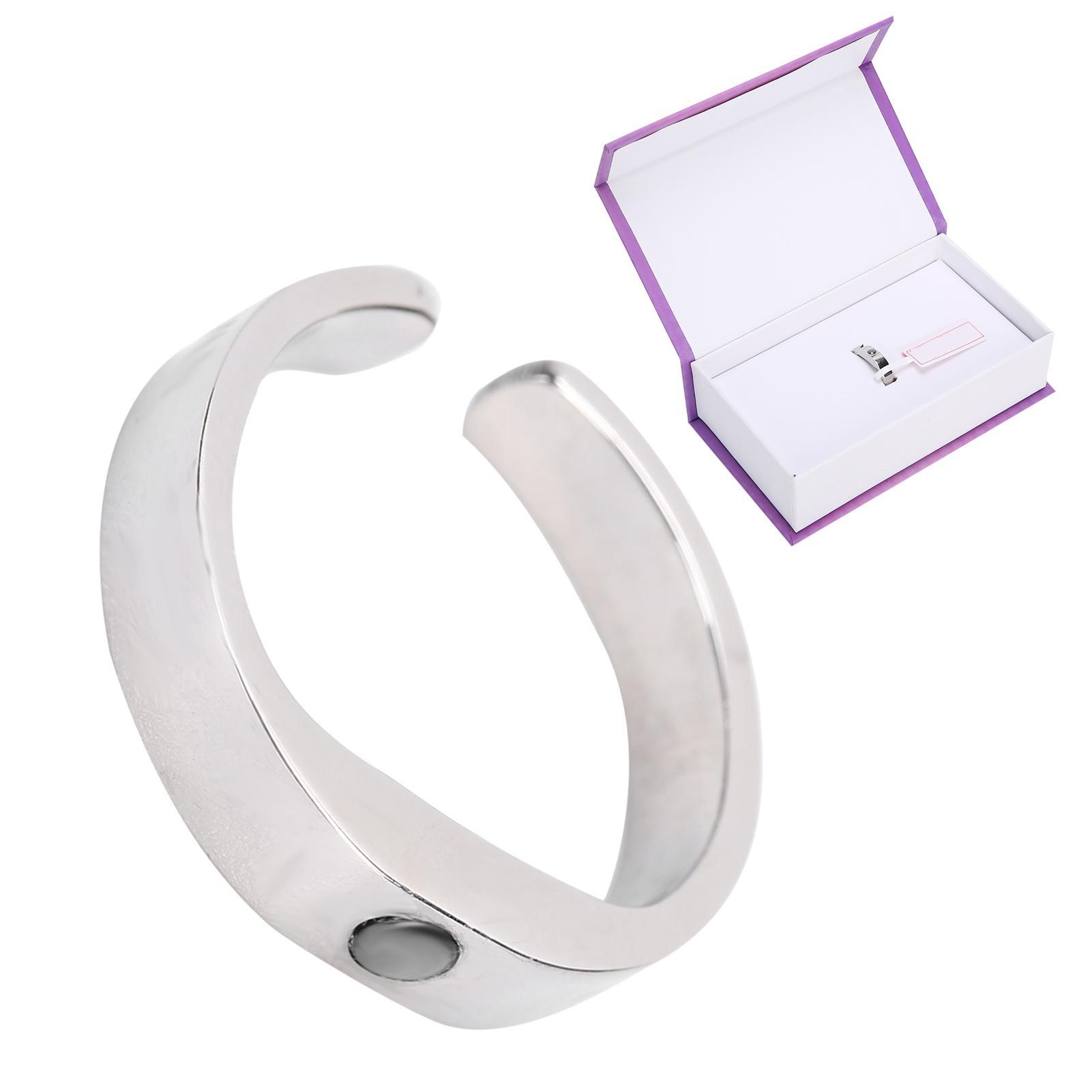 Anti Snore Ring Magnetic Therapy Acupoint Press Anti Snoring Device Ring for Health Care (M)
Anti Snore Ring Magnetic Therapy Acupoint Press Anti Snoring Device Ring for Health Care (M)