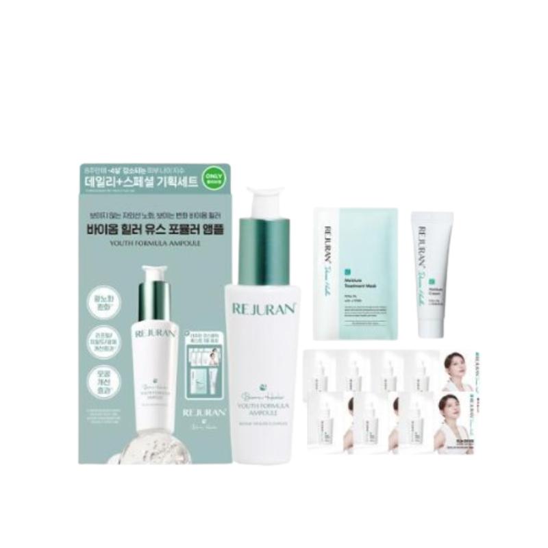 Rejuran Набор ампул Biome Healer Youth Formula 30 мл (+ Ампула Derma Healer 1 мл*7 + Крем Derma Healer 10 г + Маска Derma Healer 23 мл)
Rejuran Набор ампул Biome Healer Youth Formula 30 мл (+ Ампула Derma Healer 1 мл*7 + Крем Derma Healer 10 г + Маска Derma Healer 23 мл)