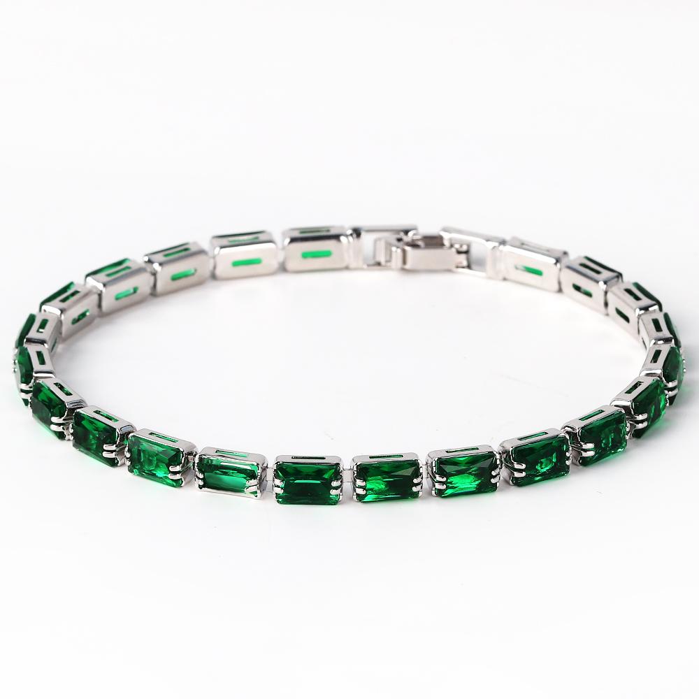 4*6mm 18K Gold Plated Luxury Colorful AAA Cubic Zirconia Chain Bracelet Trendy Bangle Waterproof Jewelry for Women Party Gift
4*6mm 18K Gold Plated Luxury Colorful AAA Cubic Zirconia Chain Bracelet Trendy Bangle Waterproof Jewelry for Women Party Gift