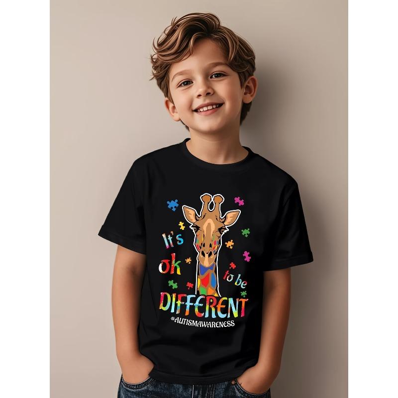 European sizes It s Ok to Be Different Giraffe Puzzle, Casual Children s Wear, Suitable for Birthday Gifts, Daily Wear 164cm
European sizes It s Ok to Be Different Giraffe Puzzle, Casual Children s Wear, Suitable for Birthday Gifts, Daily Wear 164cm