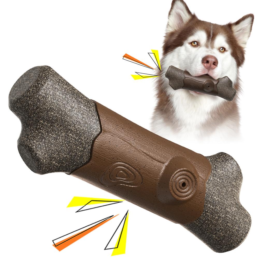 SZ-01 Dog Chewing Squeaky Toy Wood Branch Plastic TPR Teething Stick (BPA Free,CPC/FDA/RoHS Certified) Type A
SZ-01 Dog Chewing Squeaky Toy Wood Branch Plastic TPR Teething Stick (BPA Free,CPC/FDA/RoHS Certified) Type A