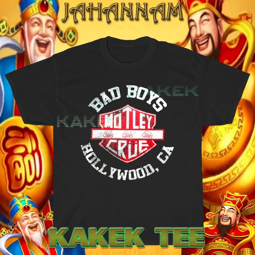 New Shirt Bad Boys Motley Crue Logo Funny T shirt USA Size S to 5XL L
New Shirt Bad Boys Motley Crue Logo Funny T shirt USA Size S to 5XL L