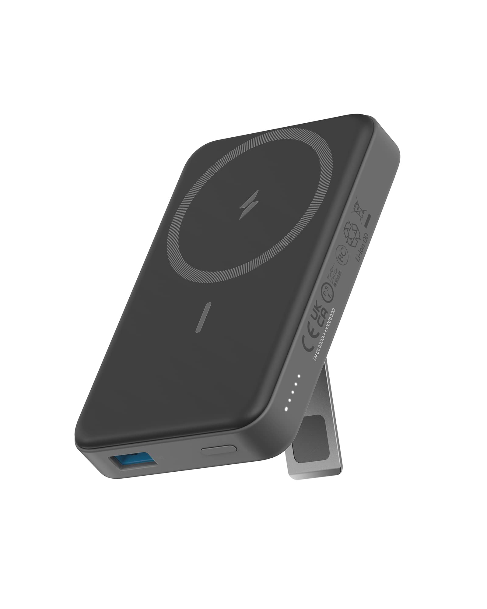 Anker 633 Magnetic Battery (MagGo) (Compatible with magnetic wireless charging, 10000mAh Compact Mobile) [Magnetic typeWireless output (7.5W)USB-C
Anker 633 Magnetic Battery (MagGo) (Compatible with magnetic wireless charging, 10000mAh Compact Mobile) [Magnetic typeWireless output (7.5W)USB-C