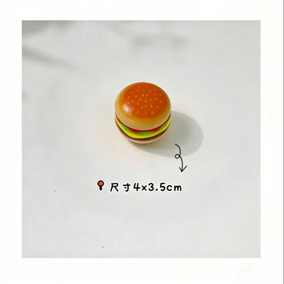 Novelty Burger Design Magnetic Stackable Fidget Gadget Tactile Click Stress Relief EDC Pocket Toy Casual Desktop Ornament Gift
Novelty Burger Design Magnetic Stackable Fidget Gadget Tactile Click Stress Relief EDC Pocket Toy Casual Desktop Ornament Gift