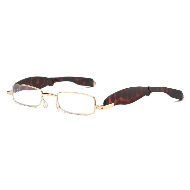 Full Frame Black Convenient And Compact 360-Degree Rotating Folding Reading Glasses Anti-Blue Light Men S And Women S Folding Reading Glasses +100
Full Frame Black Convenient And Compact 360-Degree Rotating Folding Reading Glasses Anti-Blue Light Men S And Women S Folding Reading Glasses +100