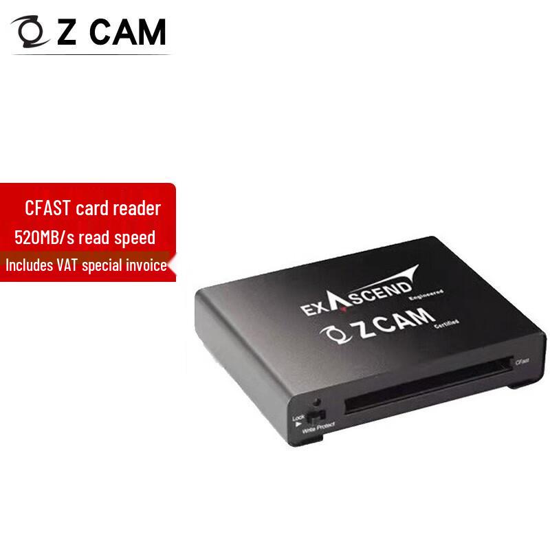 ZCAM CFAST Memory Card & Reader for E2/E2 M4 (CN version)
ZCAM CFAST Memory Card & Reader for E2/E2 M4 (CN version)