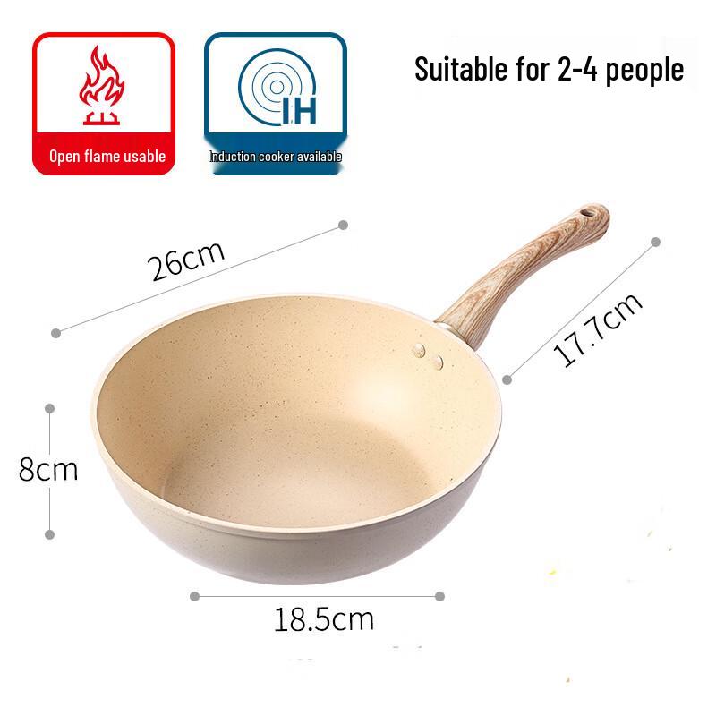 Maifan Stone Non-stick Wok
Maifan Stone Non-stick Wok