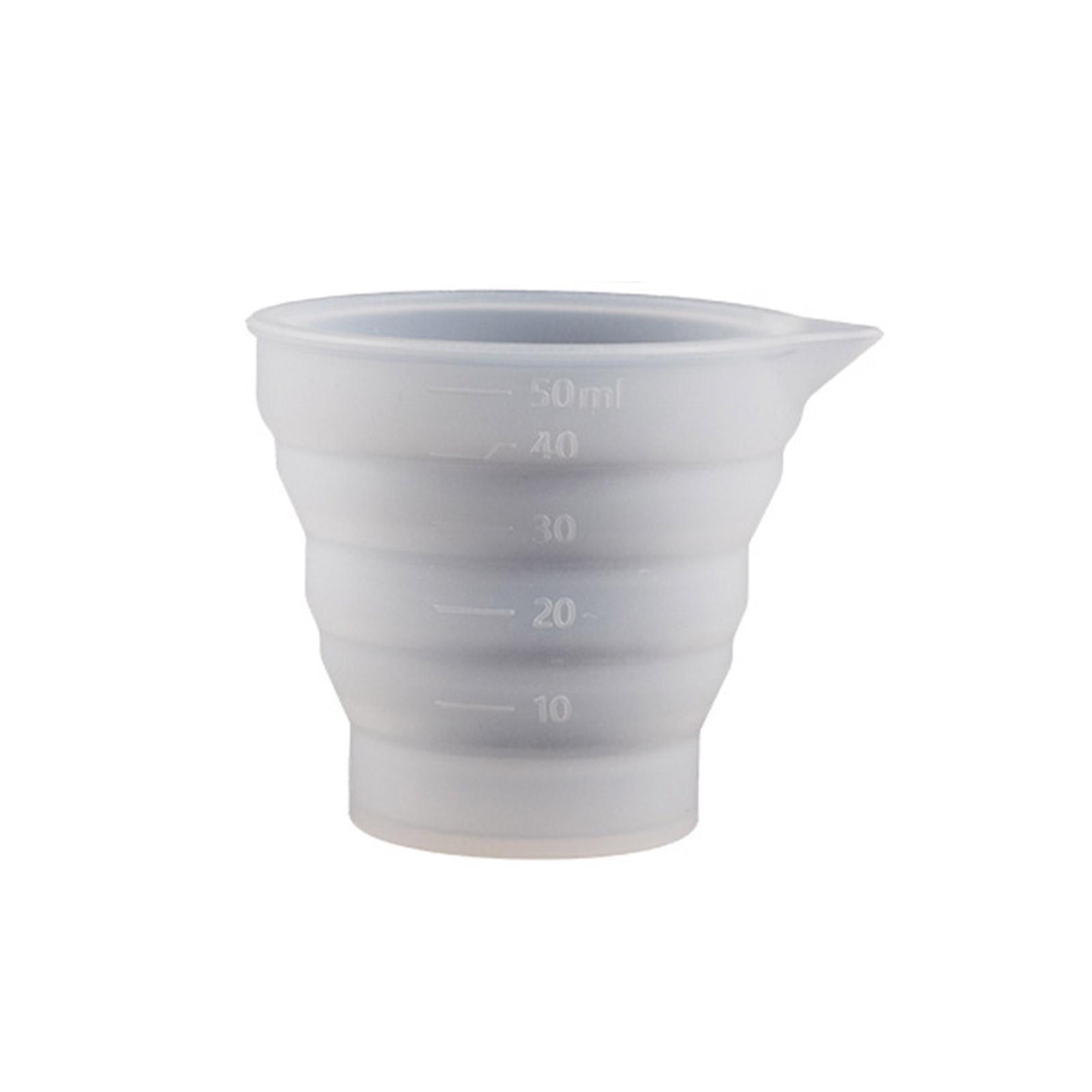 Portable Mixing Cup Silicone Mold Flexbile Dispensing Cup Folding Cup Epoxy Resin Tool for Jewelry Making and DIY Crafts 50
Portable Mixing Cup Silicone Mold Flexbile Dispensing Cup Folding Cup Epoxy Resin Tool for Jewelry Making and DIY Crafts 50