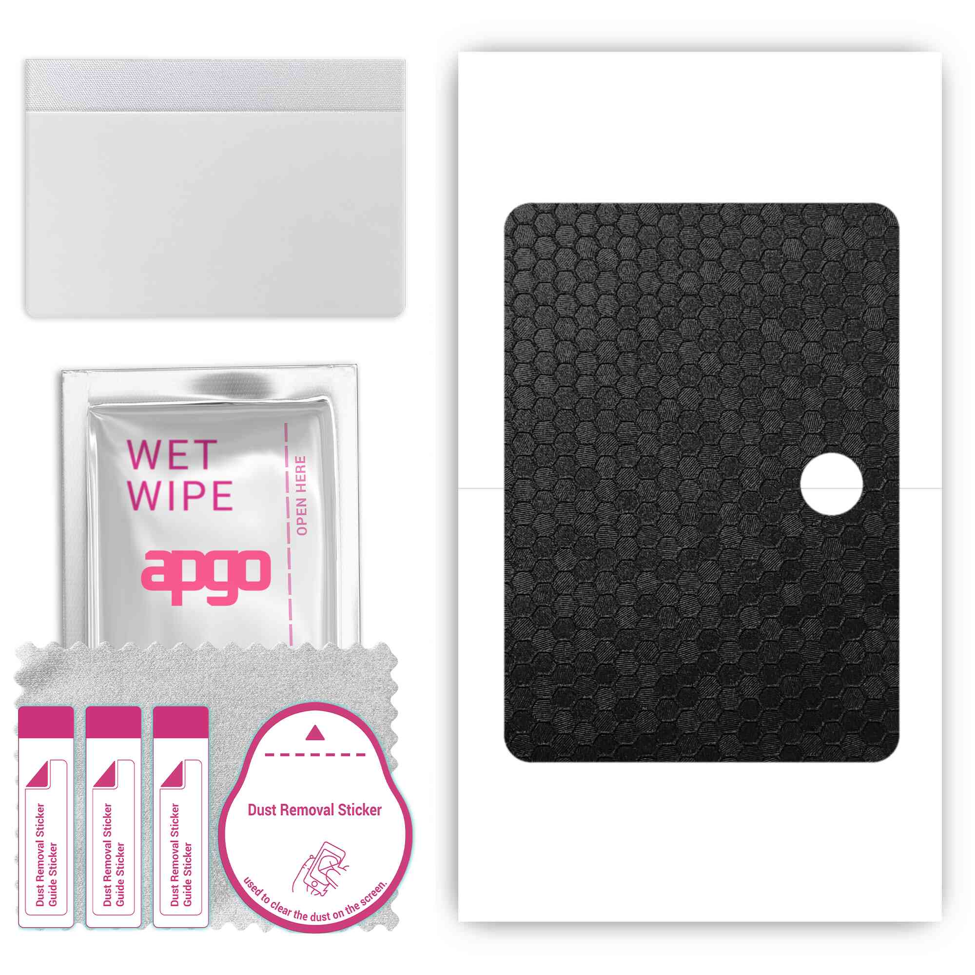 apgo skin sticker film foil vinyl for the BACK compatible with OnePlus Pad, scratch-resistant, easy to install - Black Honeycomb
apgo skin sticker film foil vinyl for the BACK compatible with OnePlus Pad, scratch-resistant, easy to install - Black Honeycomb